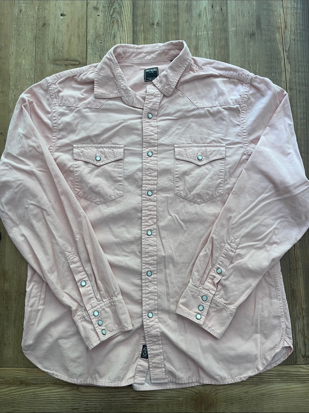 Todd Snyder Corduroy Western Shirt